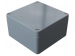 Enclosure: multipurpose | X: 160mm | Y: 160mm | Z: 91mm | aluminium | IP66