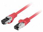 Patch cord | S/FTP | Cat: Cat 8.1 | RJ45 plug,both sides | stranded
