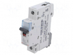 Circuit breaker | 230VAC | Inom: 10A | Poles: 1 | Charact: B | 10kA | IP20