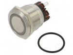 Switch: vandal resistant | Pos: 2 | SPDT | 1A/220VAC | IP65 | ON-(ON)
