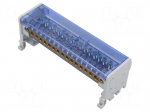 Splice terminal: distribution block