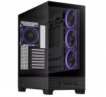 Computer case Asus  Case|| A31 PLUS Case|MidiTower|Case product features Transparent panel|ATX|BTX|MicroATX|MiniITX|Colour Black|A31PLUSTGARGBBLACK