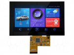 Display: TFT | 7" | 1024x600 | Illumin: LED | 16MBFLASH | RGB | 250cd/m2