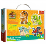 M&auml;nguala | PC | Konsoolid | Tarvikud // Harivad m&auml;nguasjad | Interaktiivsed | Loomingulised | Kunstilised // Puzzle - Baby Classic (3, 4, 5, 6) - Urocze dinozaury - Jurassic World - Trefl 36138