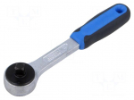 Wrench: rattle | rattle,socket spanner | 1/4" | 129mm | Teeth: 72