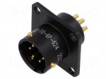 Connector: military | socket | PIN: 6 | female | 62IN | bayonet | 10-6