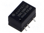 Converter: DC/DC | 2W | Uin: 24VDC | Uout: 5VDC | Iout: 400mA | SMT8 | SMT