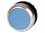 Switch: push-button | Stabl.pos: 2 | 22mm | blue | Illumin: none | IP67