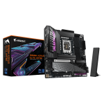 Gigabyte B860M AORUS ELITE WIFI6E | Processor family Intel | Processor socket LGA1851 | DDR5 | Supported hard disk drive interfaces SATA