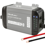 Qoltec Intelligent Professional Monolith Battery Charger for LiFePO4 AGM GEL SLA batteries | 40A | 1
