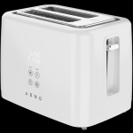Electric Toaster, White, 220-240V, 50-60Hz, 780-930W, 2 slots, 3 modes, 7 browning levels