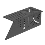 KRAFTDELE t&ouml;&ouml;riistad // Puusepa-, nurga- ja vedruklambrid // \nKątownik stolarski "japoński" 3D KD10384\n