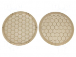 Loudspeaker grille | Seat,VW | beige | 165mm