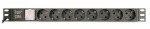 Gembird Power Distribution Unit PDU 8 Schuko Sockets 1U 16A 3 m