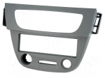 Radio mounting frame | Renault | 1 DIN | grey