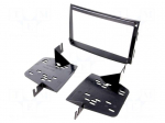 Radio mounting frame | Hyundai | 2 DIN | black