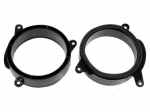 Speaker adapter | 165mm | Mercedes E-class front doors