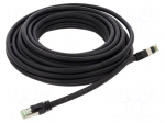 Patch cord | S/FTP | Cat 6a | RJ45 plug,both sides | stranded | Cu | 10m
