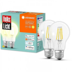 LED lamp Ledvance SMART+ BT CLA60, filament, Bluetooth, E27, 6 W (replaces 60 W), 2700 K, pack of 2