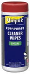 Unipak tīrī&scaron;anas salvetes PE/PP/PVDF/PB caurulēm (100gb) Unipak tīrī&scaron;anas salvetes PE/PP/PVDF/PB caurulēm