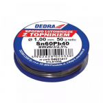 T&ouml;&ouml;riistad ja m&otilde;&otilde;teseadmed // Jootekolvid | Jootejaamad // Lut z topnikiem, 1.0mm, 50g, 60%sn, pb40sn60