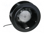 Fan: AC | radial | 230VAC | &Oslash;133x91mm | 279.5m3/h | 50dBA | ball bearing