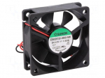 Fan: DC | axial | 12VDC | 60x60x20mm | 39.08m3/h | 34.5dBA | ball bearing