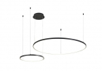 PENDANT LED LIGHT SIBIU 2XROUND 4000K BL