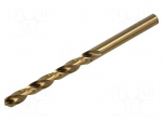 Drill set | for metal | &Oslash;: 6mm | L: 93mm | Working part len: 57mm