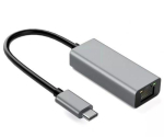 IBox IACRJ Aluminum RJ45 to USB Type-C adapter 10/100/1000 Mb/s
