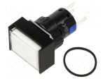 Switch: push-button | SPDT | 0.5A/220VAC | 0.1A/220VDC | ON-(ON) | IP40
