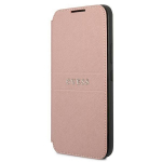 Guess GUBKS22MPSASBPI S22+ S906 pink book Saffiano Stripes