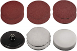 Einhell disc/polishing/sanding sheet set, 150mm, sanding/polishing agent (for polishing and sanding machines)