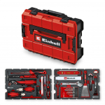 Einhell-KWB E-Case tool case renovation, 78 pieces (black/red)