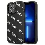 Karl Lagerfeld KLHCP13XPULMBK3 Hardcase for iPhone 13 Pro Max 6,7" / black
