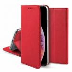 Fusion Magnet Book Case grāmatveida maks Xiaomi Redmi 10c 4G sarkans