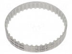 Timing belt | T5 | W: 10mm | H: 2.2mm | Lw: 200mm | Tooth height: 1.2mm