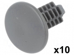 Trim clip | 10pcs | Fiat | OEM: 712113631 | L: 19.2mm | polyamide