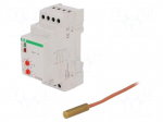 Module: regulator | temperature | NO/NC | DIN | 250VAC/16A | 60&divide;95&deg;C