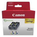 Patrone Canon CLI-36           C,M,Y
