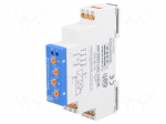 Timer | 1s&divide;100h | SPDT x2 | 250VAC/8A | 12&divide;240VAC | 12&divide;240VDC | DIN | IP20