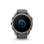 Smart watches Garmin  Fenix 9 &ndash; 51mm\nTitanium with Pebble Grey Silicone Band