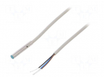 Sensor: inductive | Output conf: PNP / NO | 0&divide;1mm | 10&divide;30VDC | &Oslash;4 | IP67