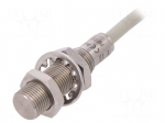 Sensor: inductive | Output conf: 2-wire NO | 0&divide;2mm | 10&divide;30VDC | M12