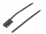 Reed switch | Pswitch: 10W | 32x15x6.8mm | Connection: lead 3m | 0.5A