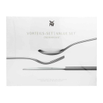 WMF WMF Palma s&ouml;&ouml;giriistade komplekt, 60 osa, lusikas, kahvel, nuga, teelusikas, magustoidukahvel, roostevaba teras
