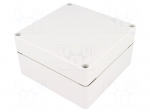 Enclosure: multipurpose | X: 120mm | Y: 122mm | Z: 65mm | EURONORD | ABS