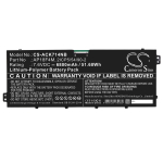 6800 mAh for Acer AP18F4M,KT.00404.001,2ICP5/54/90-2