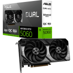 Asus GeForce RTX 5060 DUAL OC Edition Advanced 8GB (DLSS 5, 3x DisplayPort, 1x HDMI 2.1)