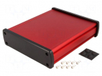 Enclosure: multipurpose | X: 146.6mm | Y: 169mm | Z: 41.6mm | aluminium